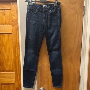 PAIGE Women's Midnight Blue Skinny Jeans